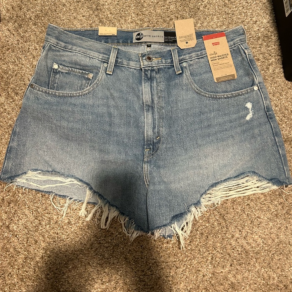 Levi’s High Waisted Mom Shorts